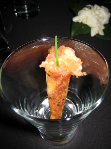 Salmon Cornet