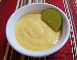 mango lime sauce